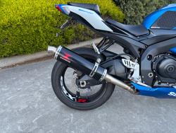 2008 Suzuki GSX-R750 White