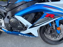 2008 Suzuki GSX-R750 White