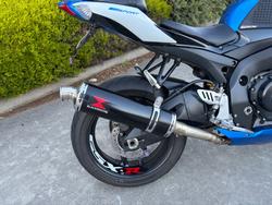 2008 Suzuki GSX-R750 White