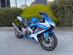 2008 Suzuki GSX-R750 White