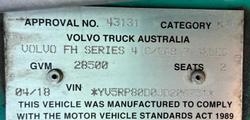 2018 Volvo Fh Series