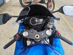 2011 Suzuki GSX-R600 Blue