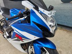 2011 Suzuki GSX-R600 Blue