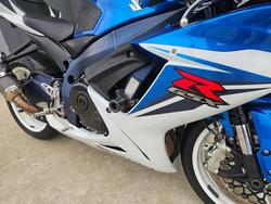 2011 Suzuki GSX-R600 Blue