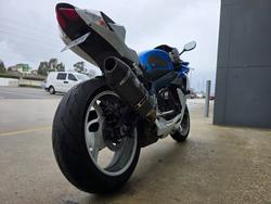 2011 Suzuki GSX-R600 Blue