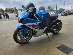 2011 Suzuki GSX-R600 Blue