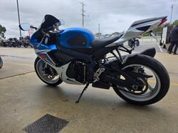 2011 Suzuki GSX-R600 Blue