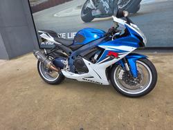 2011 Suzuki GSX-R600 Blue