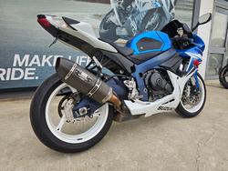 2011 Suzuki GSX-R600 Blue