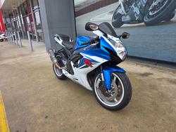 2011 Suzuki GSX-R600 Blue