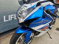 2011 Suzuki GSX-R600 Blue
