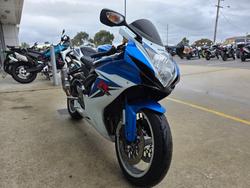 2011 Suzuki GSX-R600 Blue