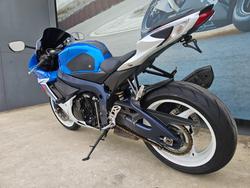 2011 Suzuki GSX-R600 Blue