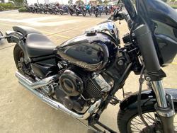 2018 Yamaha XVS650 V-STAR CUSTOM Black