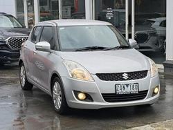 2013 Suzuki Swift GLX FZ MY13 Star Silver