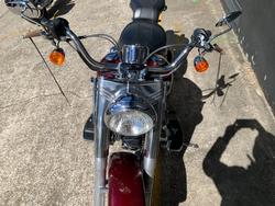 2002 HARLEY-DAVIDSON FLSTF FAT BOY RED