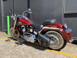 2002 HARLEY-DAVIDSON FLSTF FAT BOY RED