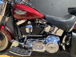2002 HARLEY-DAVIDSON FLSTF FAT BOY RED