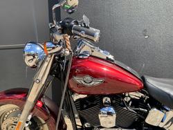 2002 HARLEY-DAVIDSON FLSTF FAT BOY RED