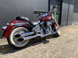 2002 HARLEY-DAVIDSON FLSTF FAT BOY RED