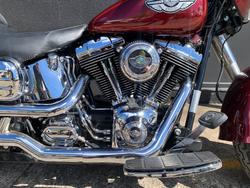 2002 HARLEY-DAVIDSON FLSTF FAT BOY RED