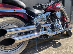2002 HARLEY-DAVIDSON FLSTF FAT BOY RED