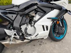 2025 CFMOTO 2025 CF Moto 650CC 675SR-R ABS NEBULA WHITE