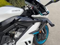 2025 CFMOTO 2025 CF Moto 650CC 675SR-R ABS NEBULA WHITE