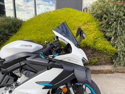 2025 CFMOTO 2025 CF Moto 650CC 675SR-R ABS NEBULA WHITE
