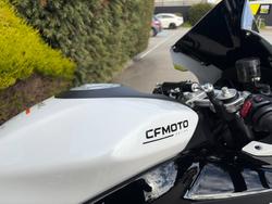 2025 CFMOTO 2025 CF Moto 650CC 675SR-R ABS NEBULA WHITE