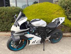 2025 CFMOTO 2025 CF Moto 650CC 675SR-R ABS NEBULA WHITE
