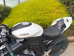 2025 CFMOTO 2025 CF Moto 650CC 675SR-R ABS NEBULA WHITE