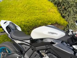 2025 CFMOTO 2025 CF Moto 650CC 675SR-R ABS NEBULA WHITE