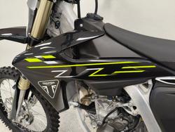 2026 Triumph TF 250-X BLACK/WHIT