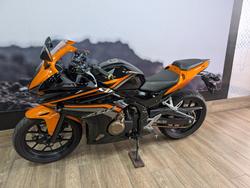 2017 Honda CBR500R BLACK/ORANGE