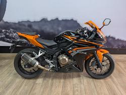 2017 Honda CBR500R BLACK/ORANGE