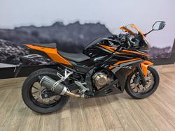 2017 Honda CBR500R BLACK/ORANGE