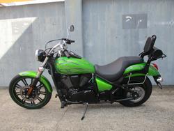 2014 Kawasaki VULCAN 900 CUSTOM GREEN