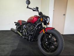 2025 Indian SCOUT BOBBER LIMITED Sunset Red