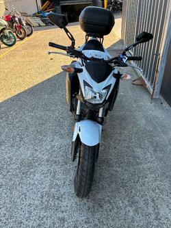 2015 Honda CB300FA (ABS) WHITE