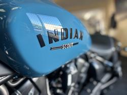2025 Indian SCOUT SPORT STORM BLUE