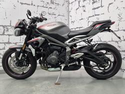 2022 Triumph Street Triple R 765 Street Triple Silver