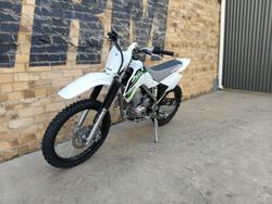 2027 KAWASAKI KLX140RL MINI BIKE WHITE