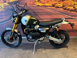 2026 Triumph Scrambler XE Scrambler White