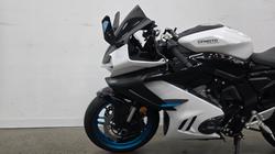 2025 CFMOTO 2025 CF Moto 650CC 675SR-R ABS White/Blue
