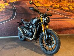 2025 Triumph Scrambler 400 X Scrambler Silver