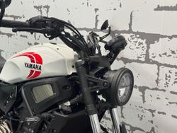 2024 Yamaha XSR700 (MTM660LA) XSR White