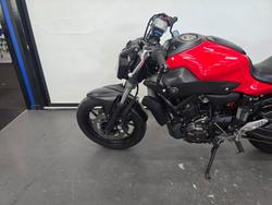 2016 Yamaha MT-07 Red