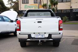 2019 Mitsubishi Triton GLX+ MR MY19 4X4 Dual Range White