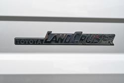 2019 Toyota Landcruiser GXL VDJ76R 4X4 Dual Range Silver Pearl
